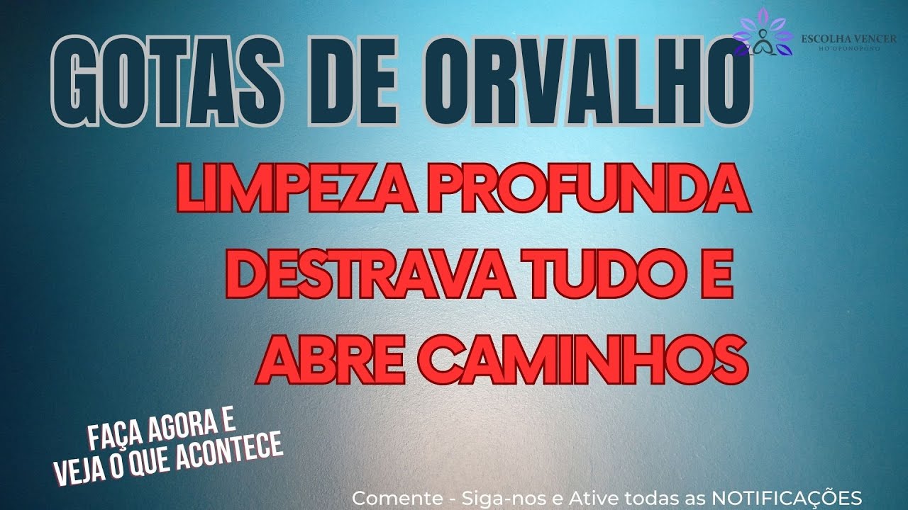 HO'OPONOPONO GOTAS DE ORVALHO