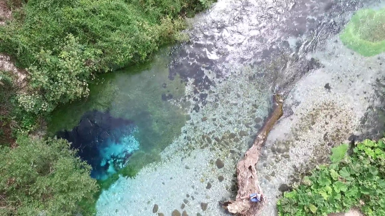 Blue Eye L'occhio azzurro Syri Kalter Albania Magnifico Video con drone