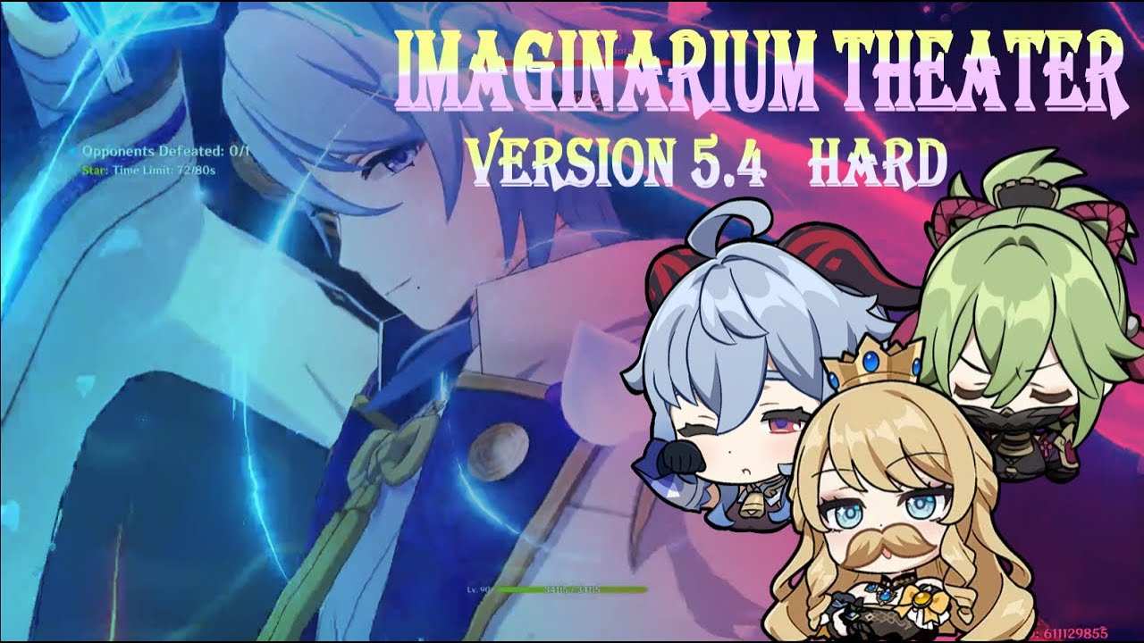 Genshin Impact Imaginarium Theater Version 5.4 Hard Mode Clear