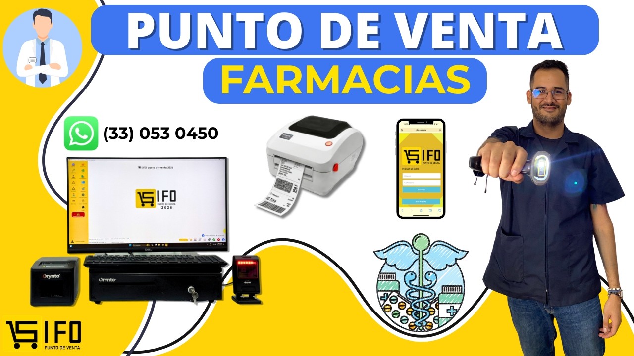 Software Punto de Venta para FARMACIAS - Prueba GRATIS! 💉🏥🚑✅