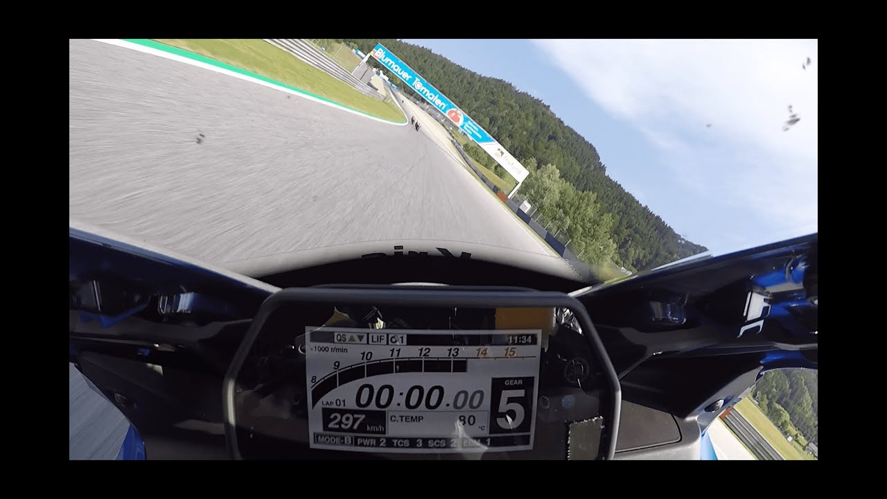 Onboard Lap Yamaha R1 2021 | Red Bull Ring | My first laps on a superbike on track!