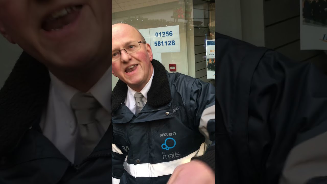 Aggressive Kingdom Security v Busker & The Good People of Basingstoke @The Malls (Council Property)