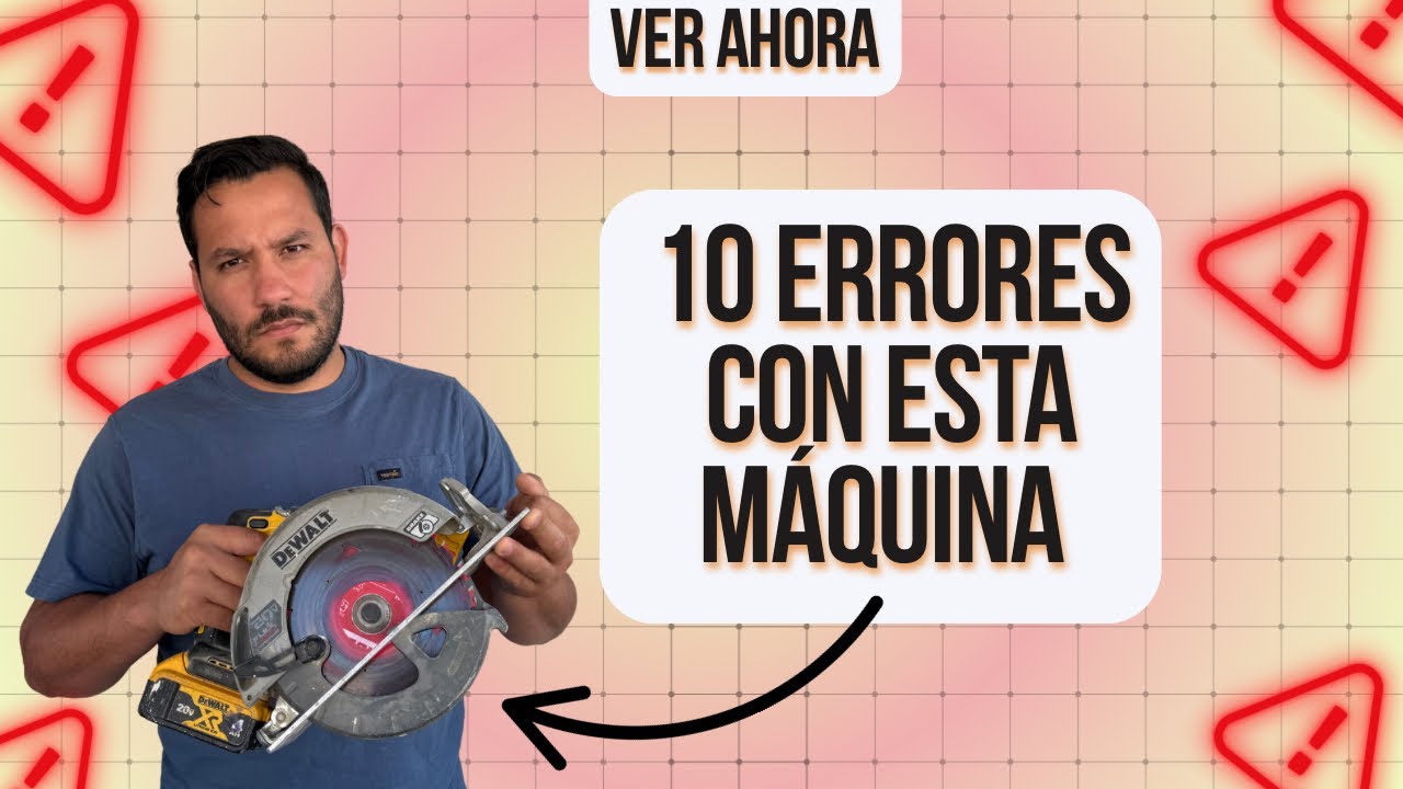 10 Errores Fatales Al Usar La Sierra Circular ⚠️#construccionusa #sierracircular 