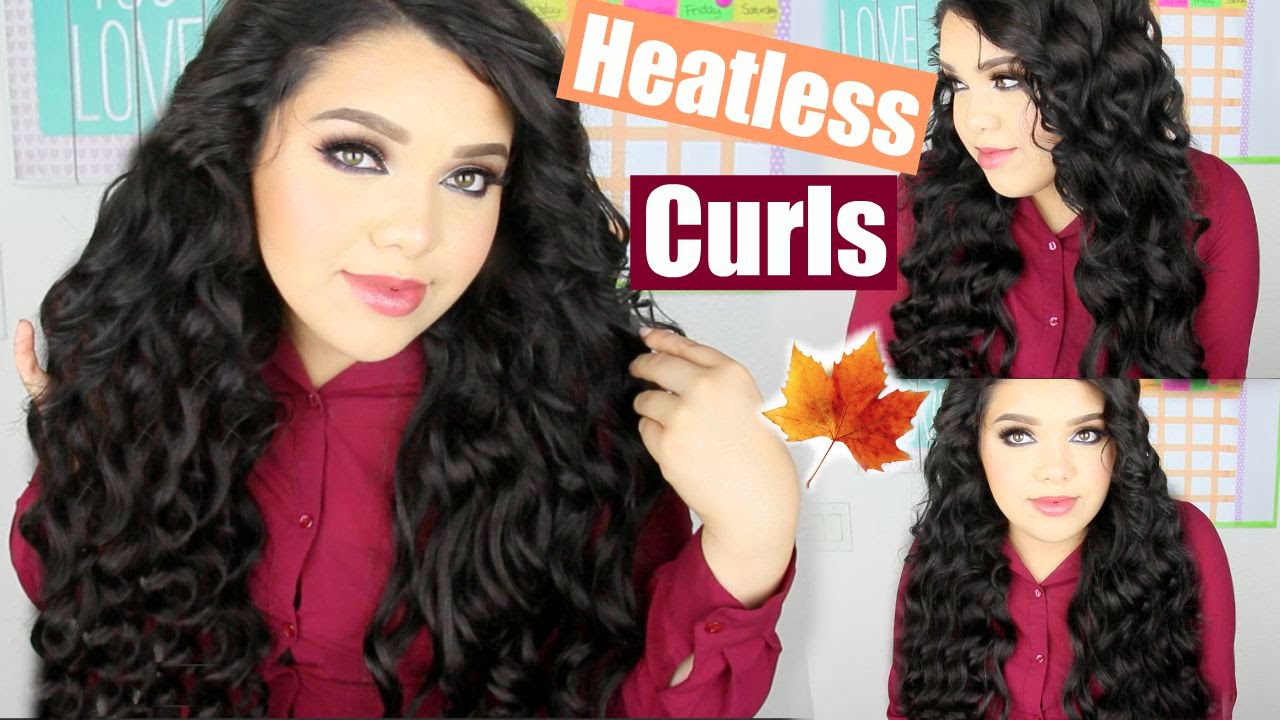 Easy HEATLESS CURLS!