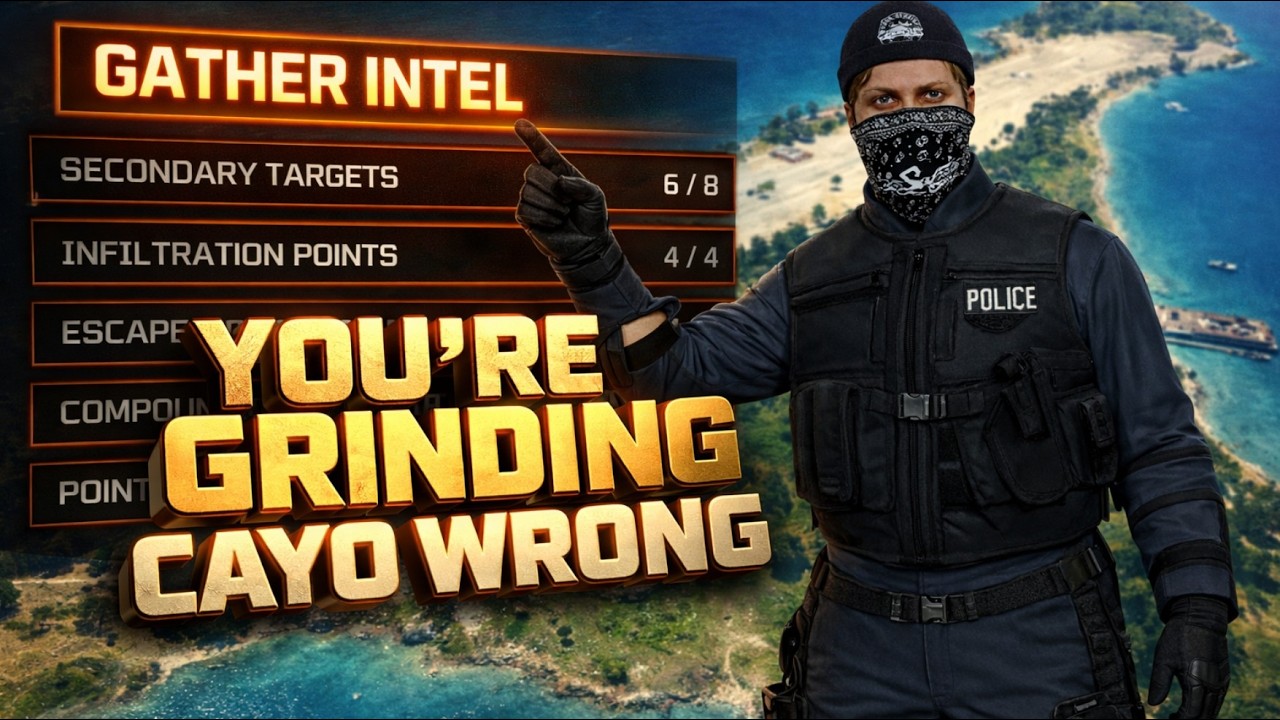 YOU'RE GRINDING CAYO WRONG! DO THIS PRO TRICK!