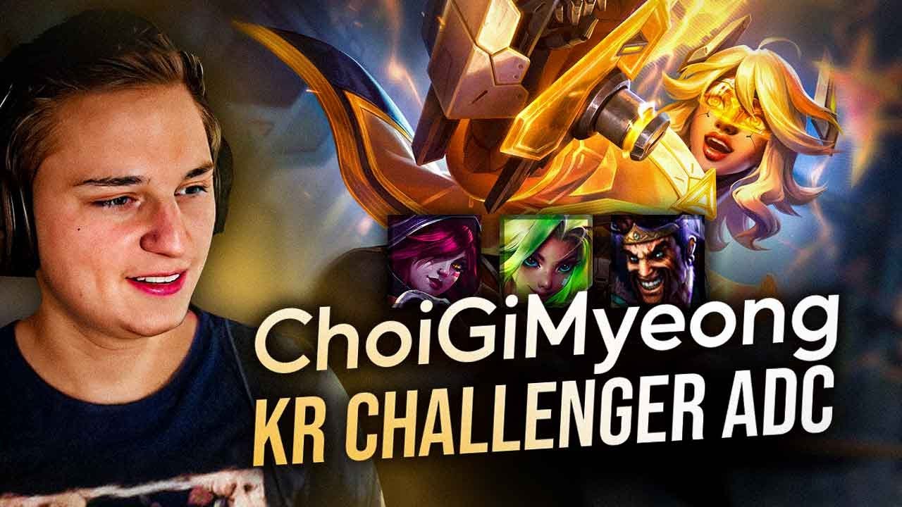LE SEUL À FAIRE ÇA ! - Pandore Reacts ChoiGiMyeong KR ADC Challenger Gameplay (Xayah, Xeri, Draven)