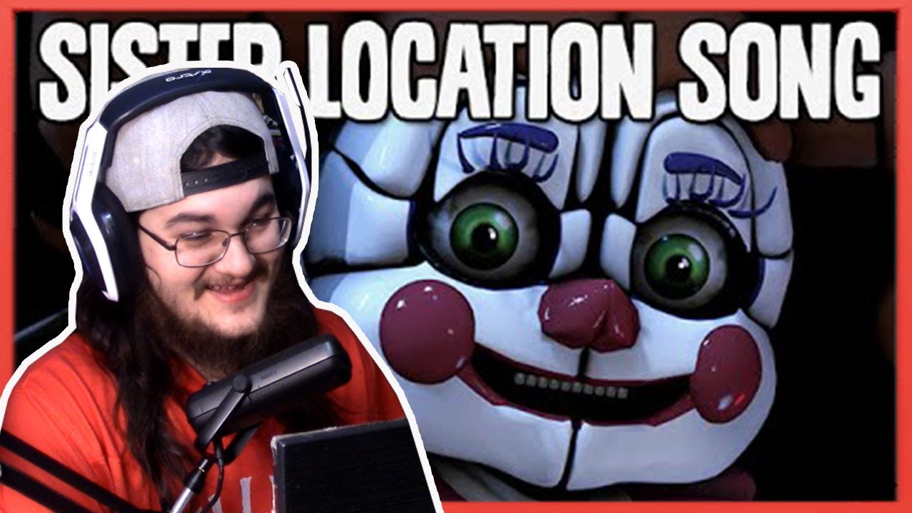 New FNAF Fan Reacts to FNAF SISTER LOCATION Song by JT Music - "Join Us For A Bite" [SFM]!