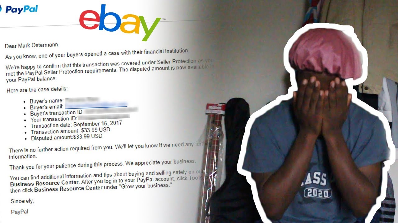 HOW I GOT MY MONEY BACK FROM THIS EBAY SCAM