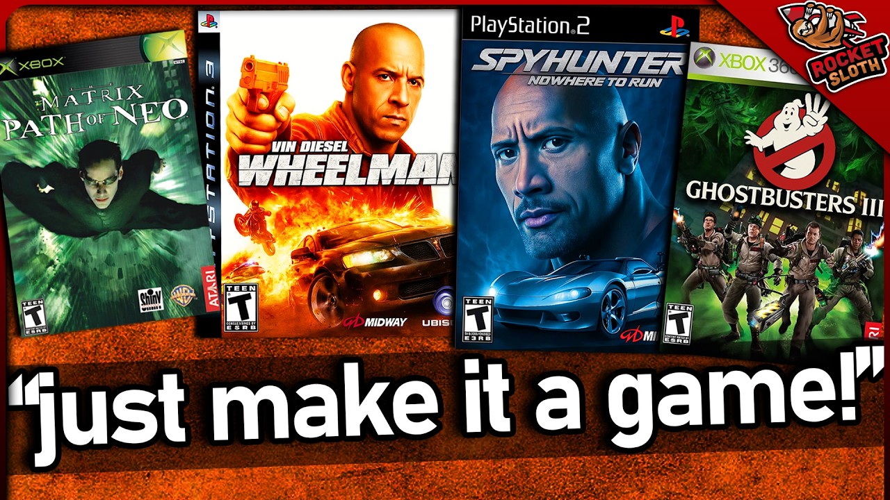 games that were originally meant to be movies...