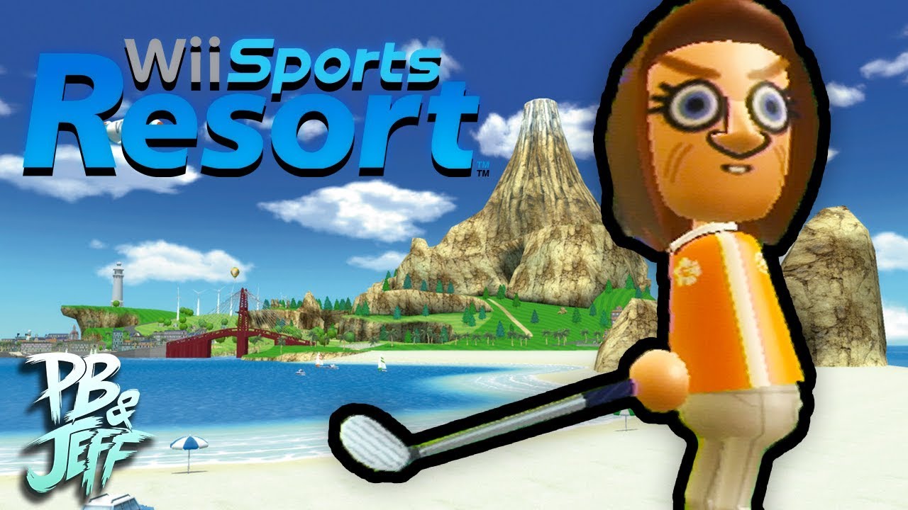 Wii Sports Resort - Part 2: SUPER DUPER DUPER GOLF!