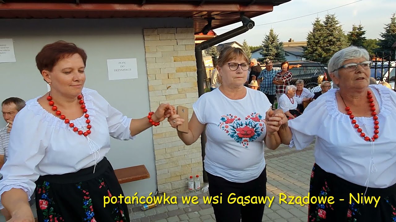 Zabawa ludowa w Gąsawy Rządowe - Niwy 31 07 2021