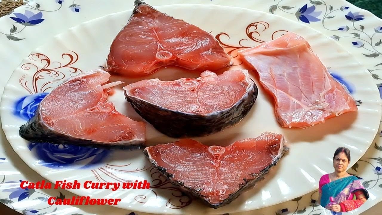 ফুলকপি দিয়ে কাতলা মাছের ঝোল || Catla Fish Curry with Cauliflower ||