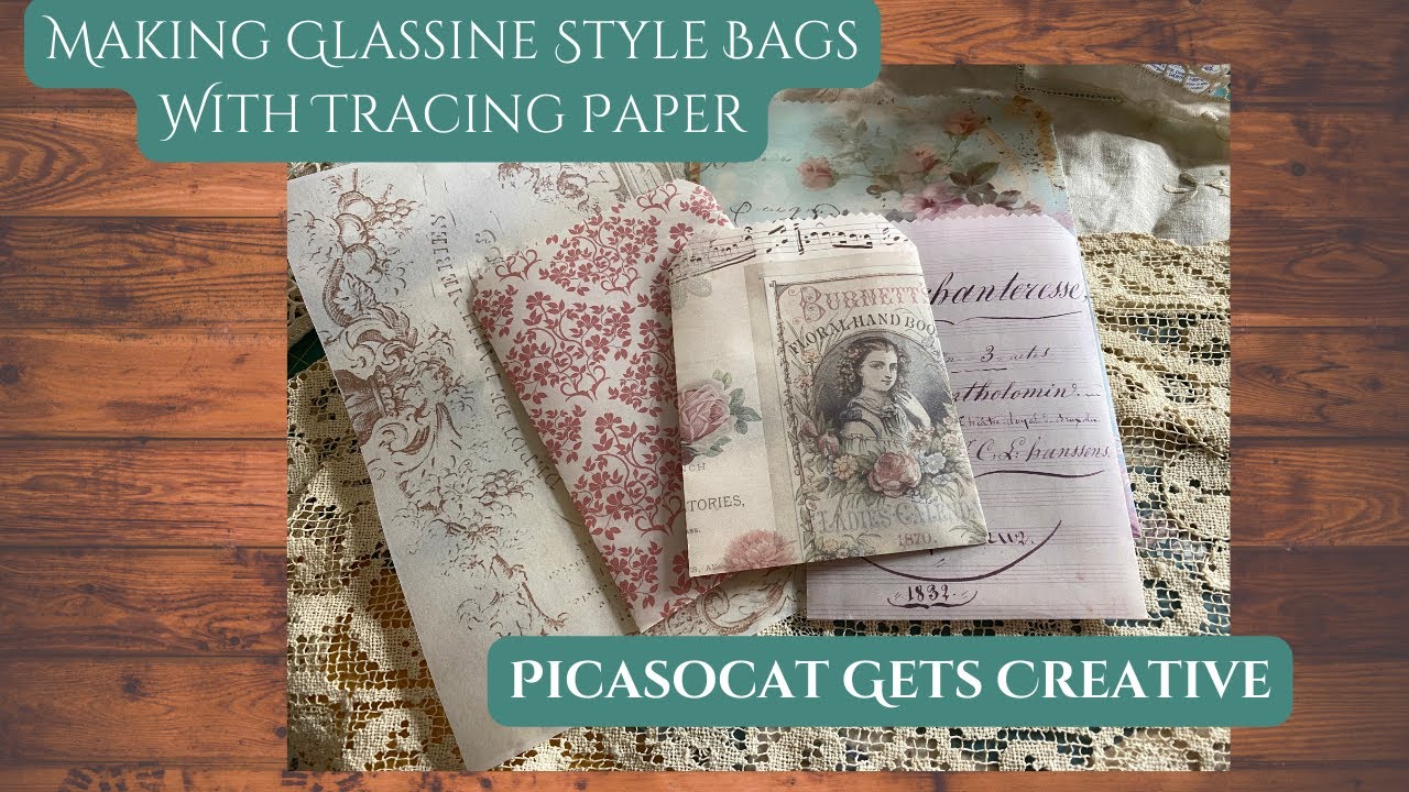 Making Glassine Style Bags With Tracing Paper