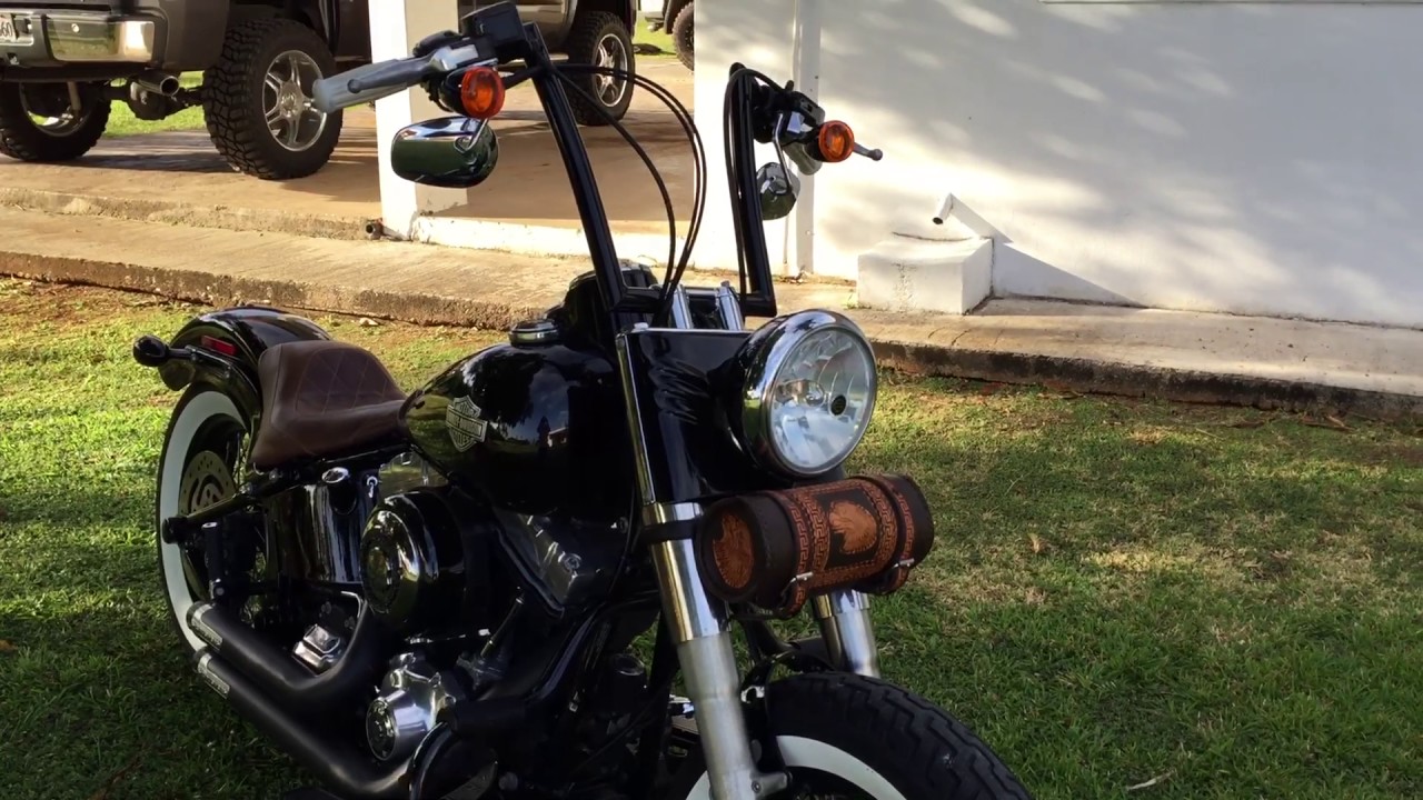 Softail slim bobber style