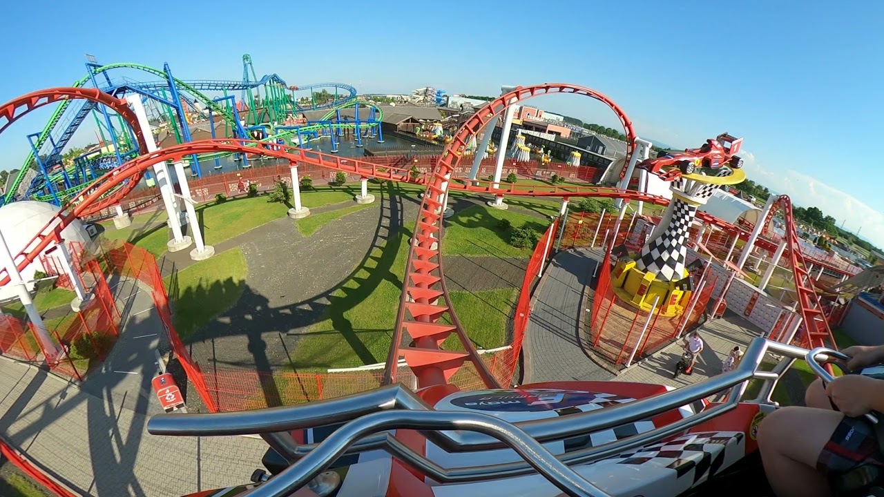 ENERGYLANDIA FORMUŁA 1 - 100km/h ROLLER COASTER 360&deg; EXTREME GoPro MAX
