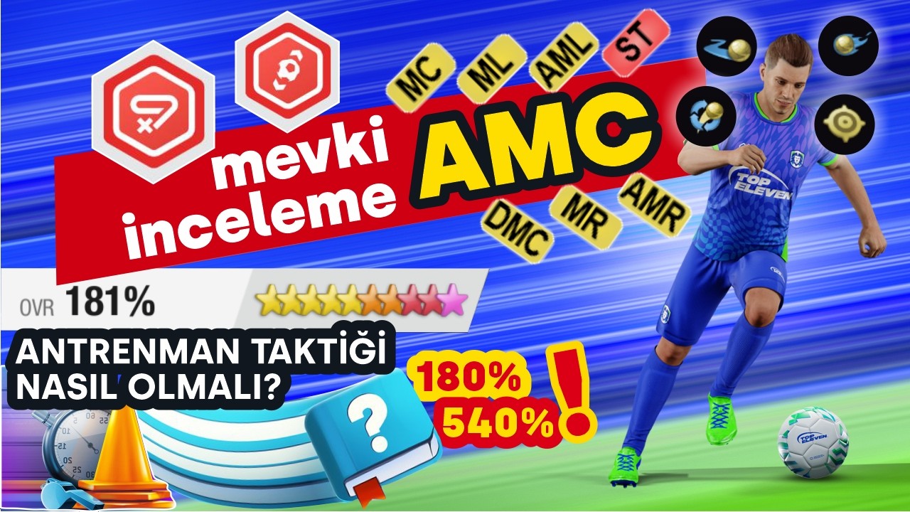 Какой должна быть лучшая позиция AMC? Каковы ее особенности? Какой должна быть тактика тренировок?