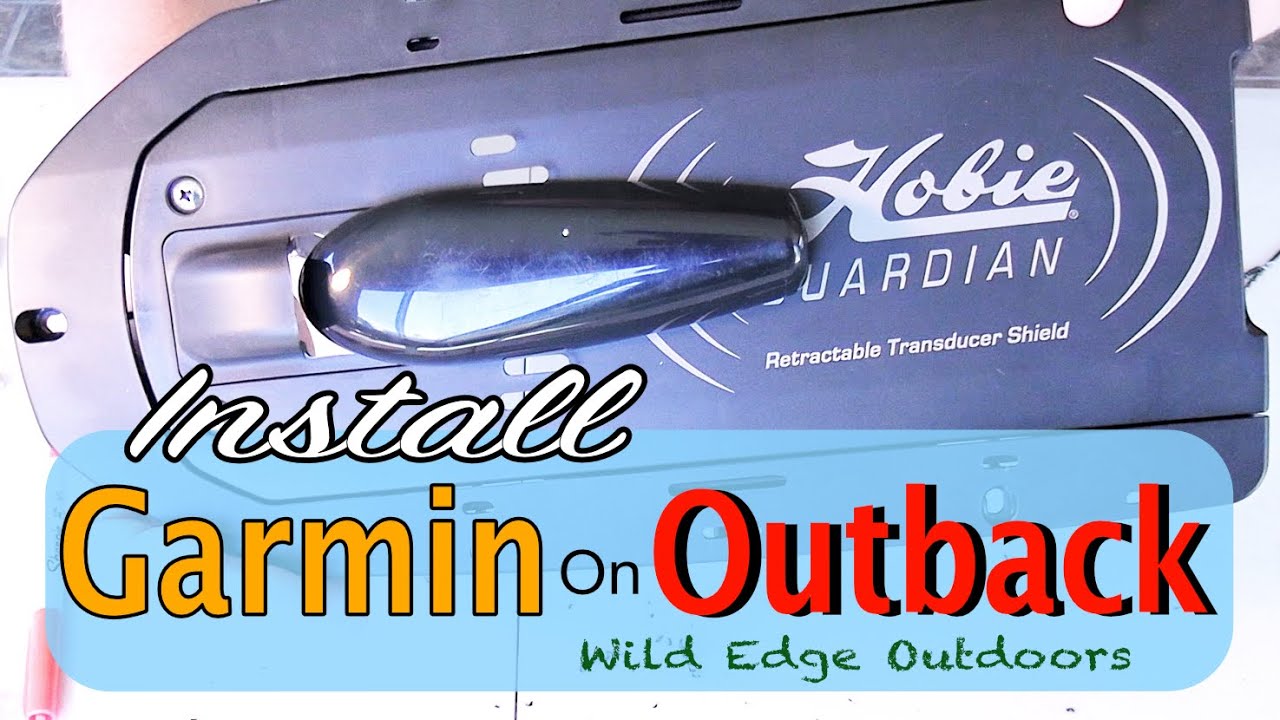 Garmin Transducer Install on Hobie Outback / Guardian Transducer Shield