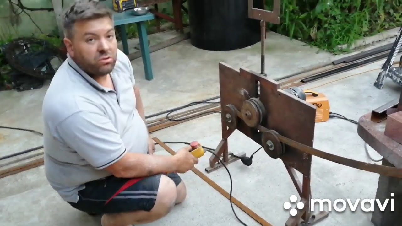 Cum se fac porți din metal cu fier forjat partea 1.