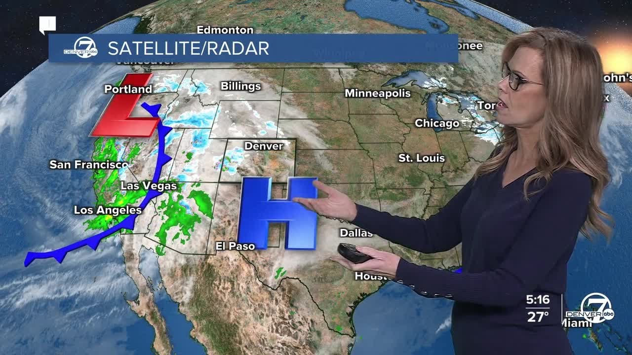 Heavy snow ahead for the mountains, chances for metro