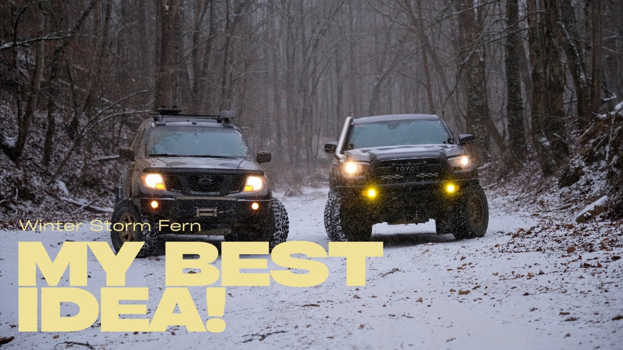 Is this a bad idea!? Overlanding Winter Storm Fern Ep 2