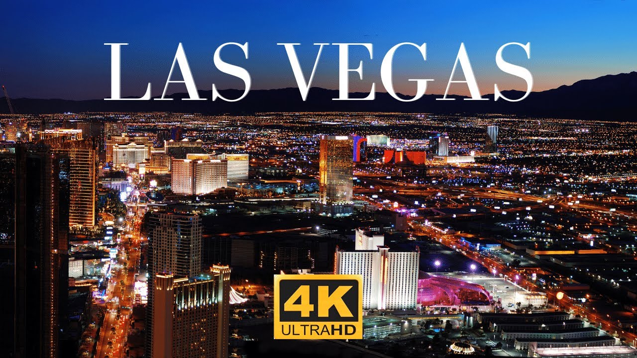 Las Vegas in 4K - Relaxation Film With Calming Music #27