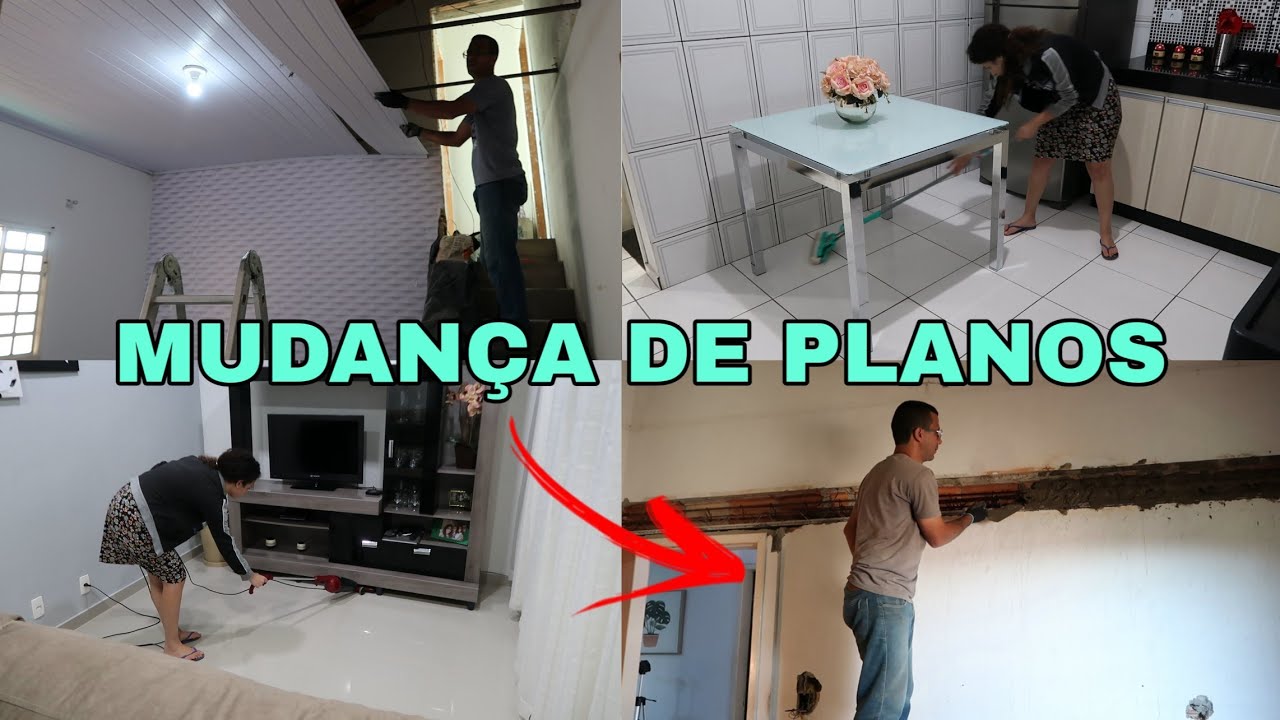 MUDAMOS DE IDEIA, TIRAMOS O FORRO E JANELA, LIMPEZA BÁSICA + PROGRAMAÇÃO DO CANAL ESSA SEMANA
