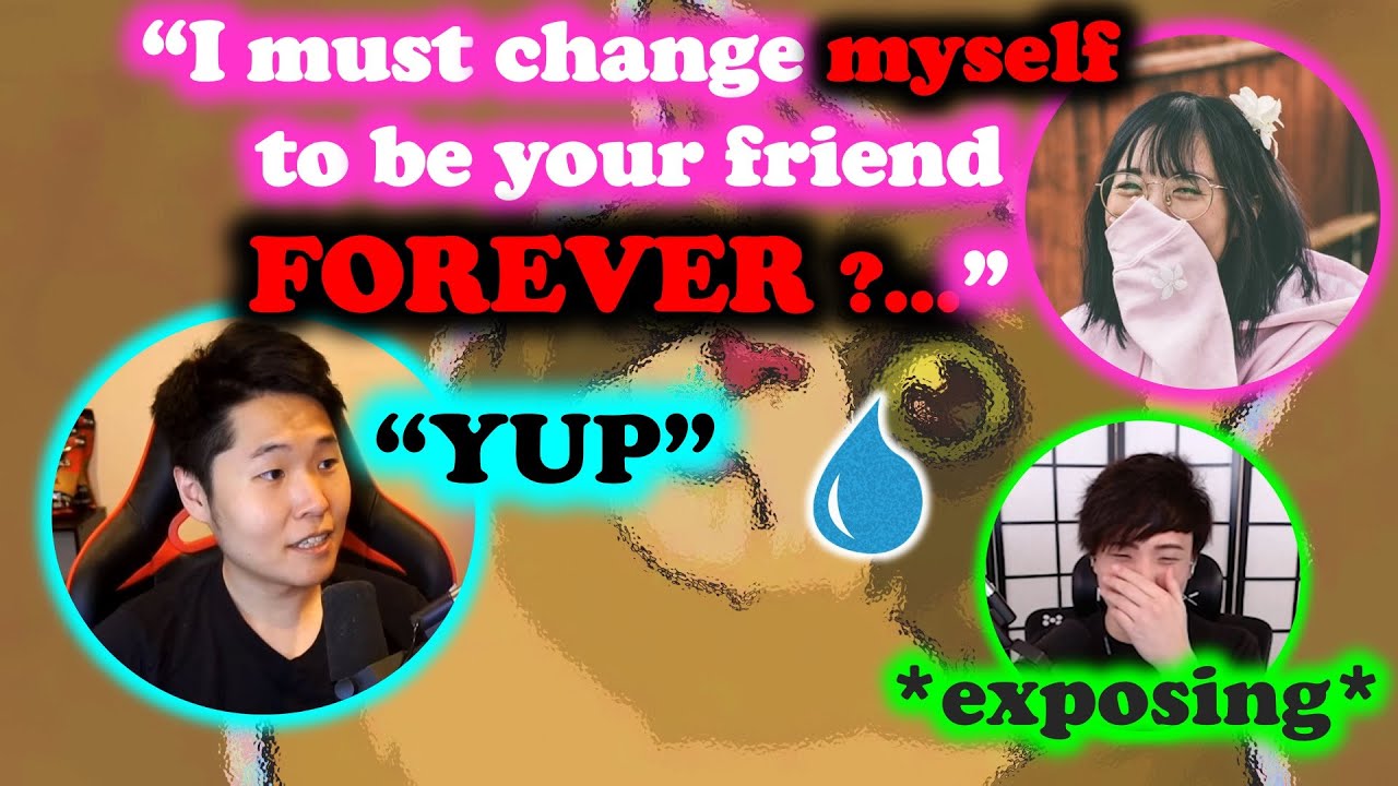 Disguised Toast - Lily must change herself to be my friend FOREVER | Sykkuno exposed Lily's habit