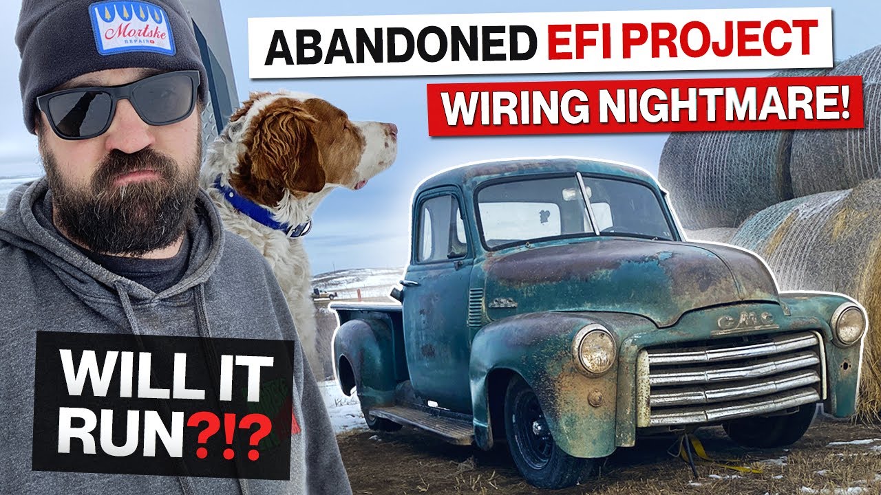 Will It Run?!? Another Failed Facebook Marketplace Project! Chassis Swapped 1953 GMC with EFI!!