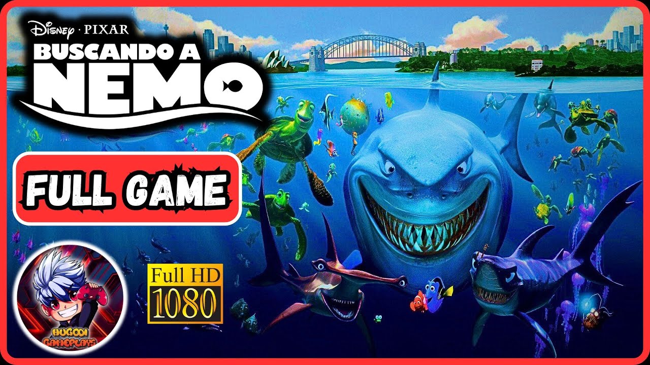 Buscando A Nemo (2003) | Full Game PC en Español HD | Finding Nemo Gameplay Walkthrough