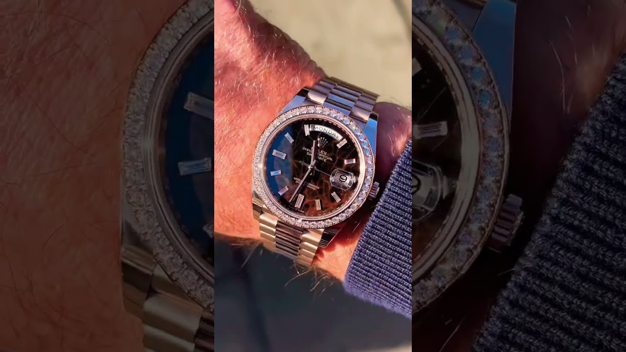 Rolex Day-Date 40 &ldquo;Eisenkiesel Dial&rdquo; 228345RBR #shorts