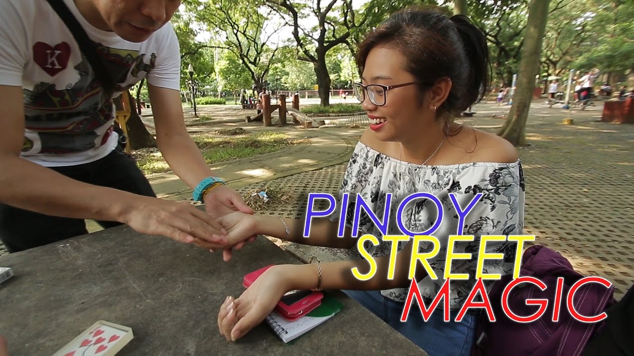 Pinoy Street Magic - Red Poke Ball: Balls magically multiplies in spectator's hand! (Ep.7)