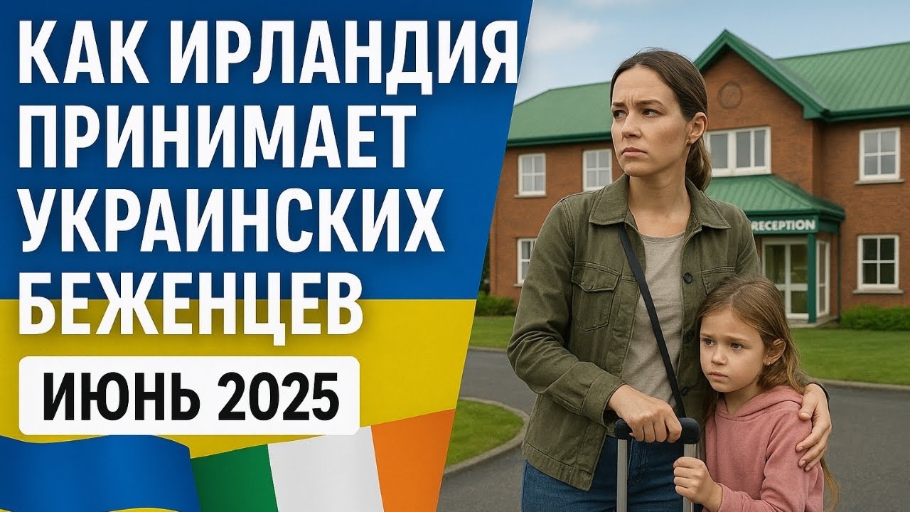 Важно Как Принимает Ирландия Украинских Беженцев в Июле 2025 года #ирландия #беженцы #новости
