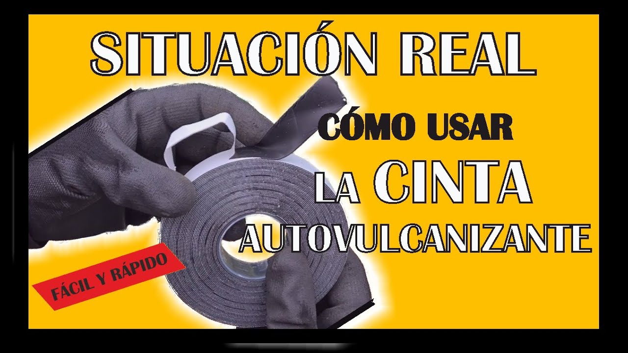 cómo usar ✅ la CINTA AUTOVULCANIZABLE - AUTOVULCANIZANTE - AUTOSOLDABLE 💦 en EMPALME DE CABLE 2021