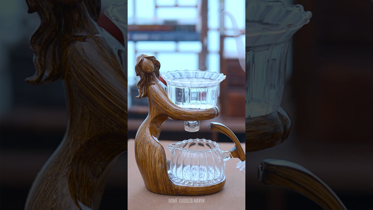 Elegant Lady Automatic Tea Set #homegadgetshaven #shorts