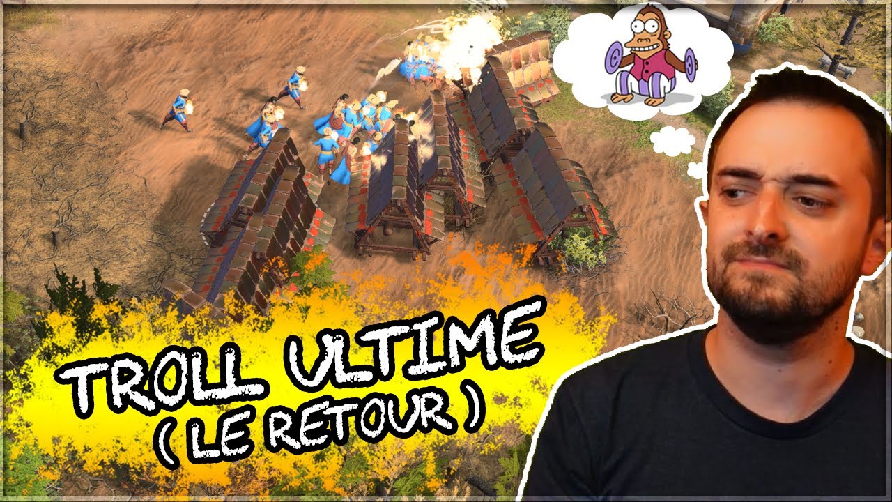 Age Of Empires 4 ⚔️ | GAGNER et TROLLER VOS GAMES ?! (Le RUSH BELIER)