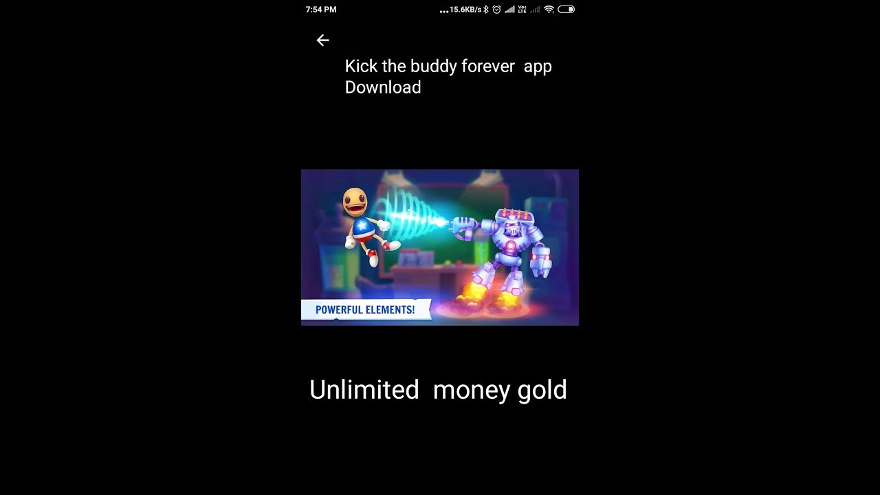 How to download kick the buddy forever app in hack mod app unlimited coin and gold