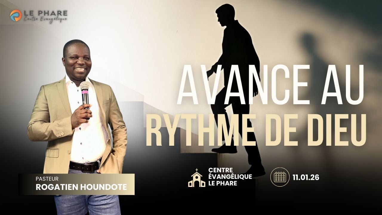 Avance au rythme de Dieu | Rogatien HOUNDOTE