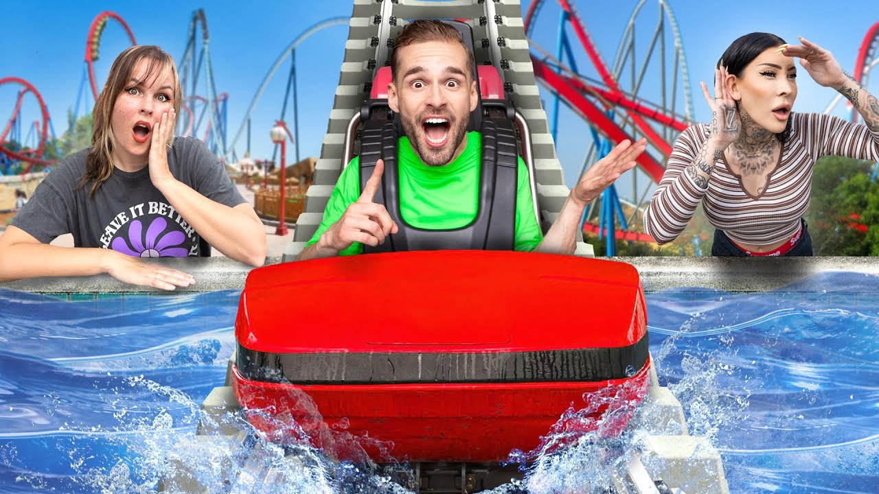 Wie Mij Als Eerste Kan Vinden In Het PRETPARK Wint! *Zoek Mij*