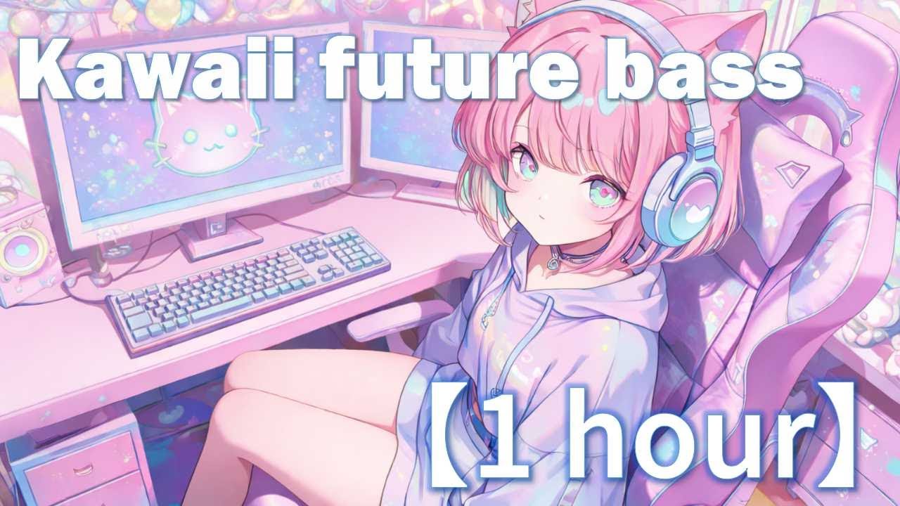 【kawaii 】kawaii future bass♪/1hour/BGM/癒し/作業用/1時間耐久
