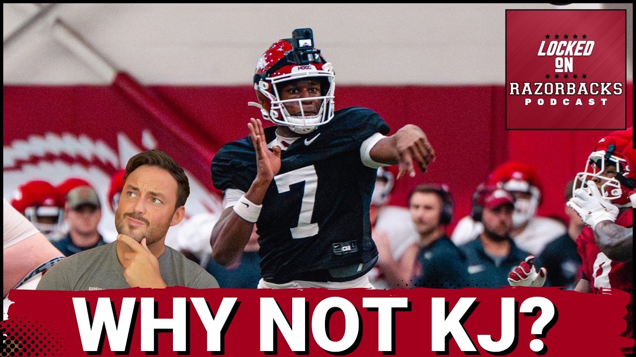 ПОЧЕМУ НЕ KJ?: Квотербек Arkansas Razorbacks Кей Джей Джексон ГОТОВ УДИВИТЬ и может ДОМИНИРОВАТЬ ...