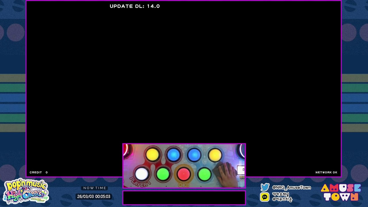 [Amusetown] Pop'n music Live Stream
