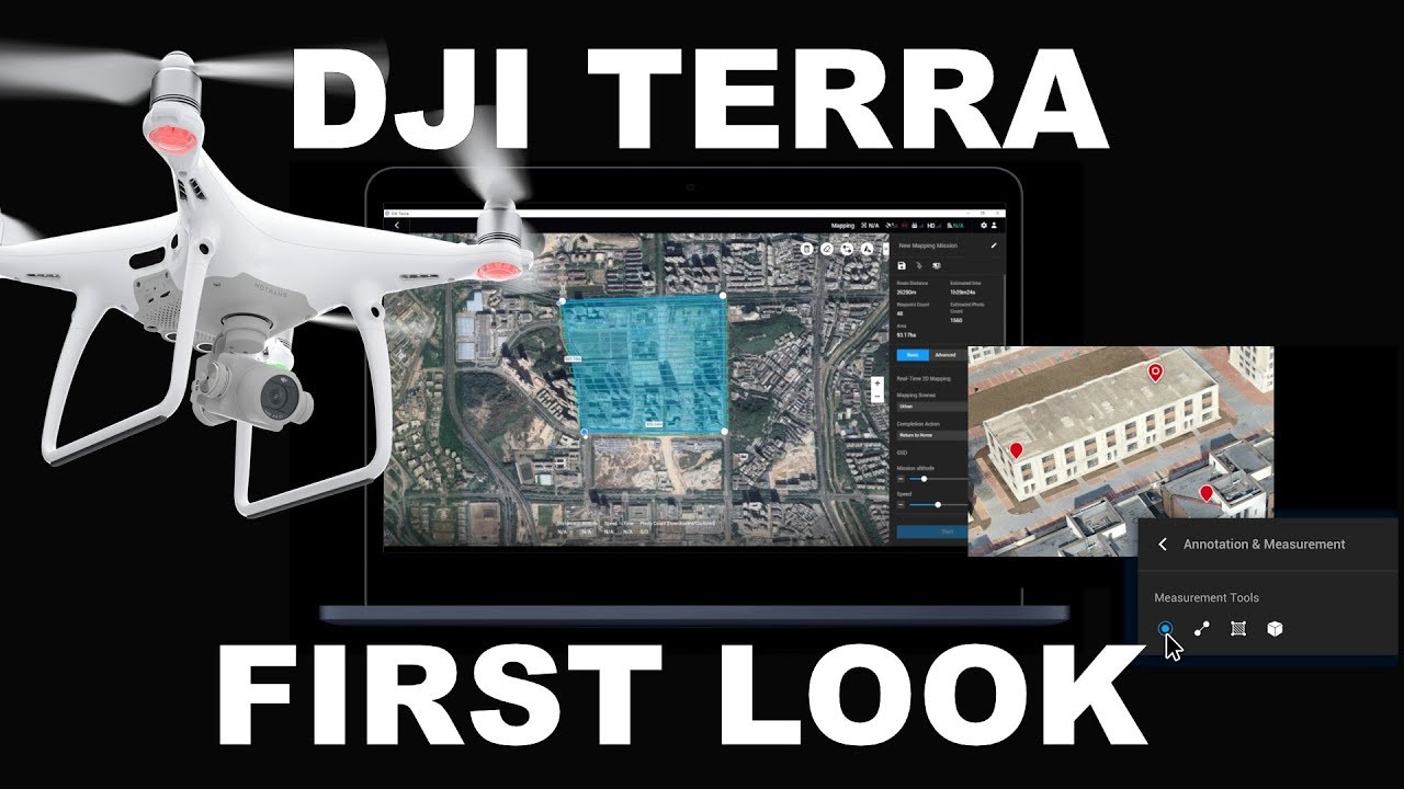 DJI Terra 3D Mapping Software - First Look