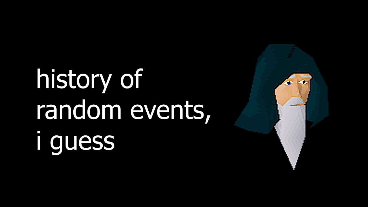 the entire history of random events, i guess