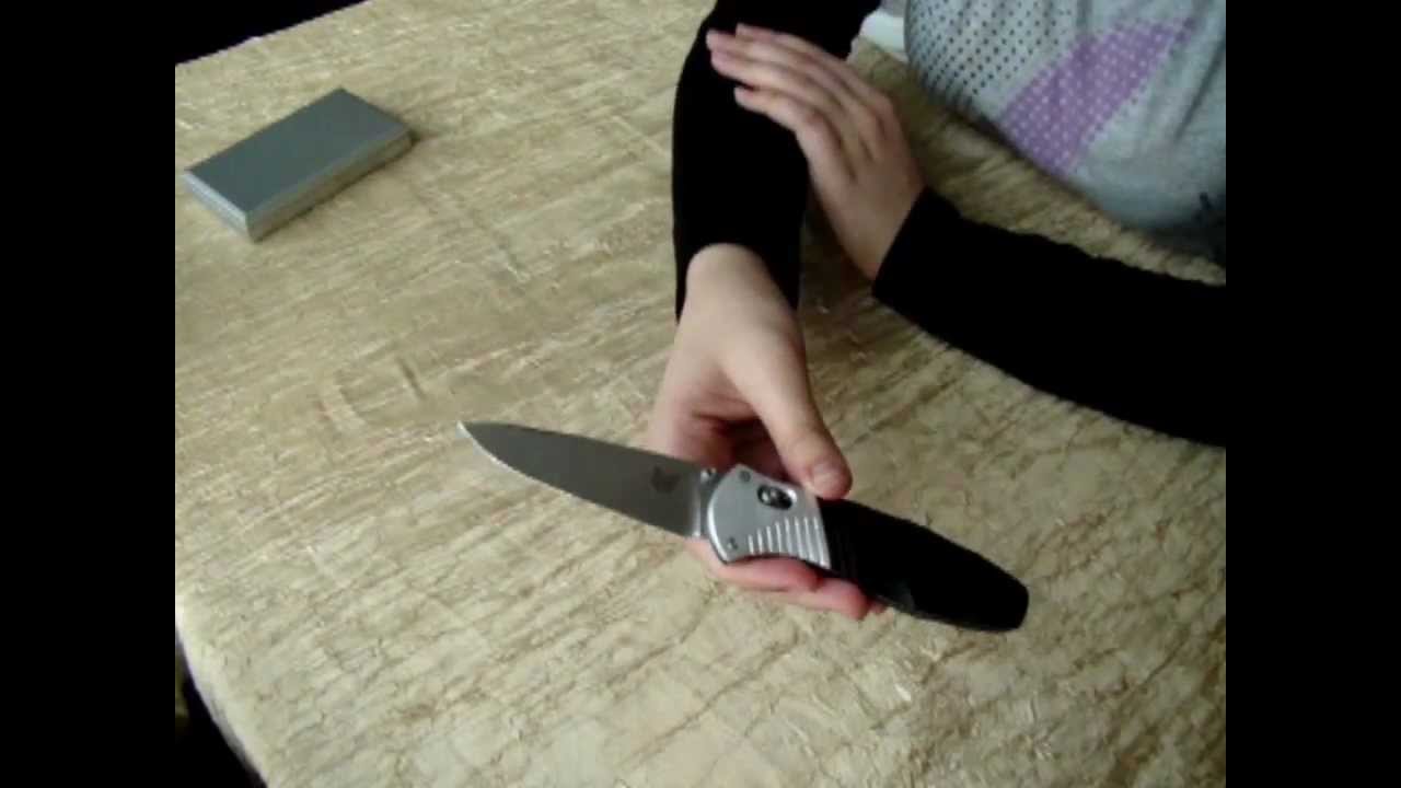 обзор ножа Benchmade 581 сталь M390