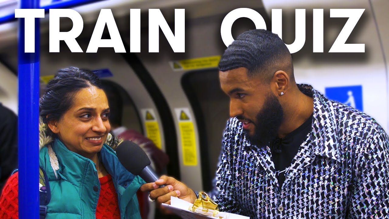 I Hosted The BIGGEST Quiz On The Train!