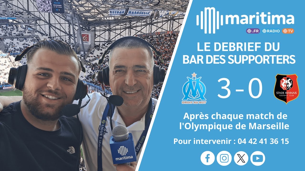 OM - Rennes (3-0) : Le debrief du BDS en direct du Vélodrome
