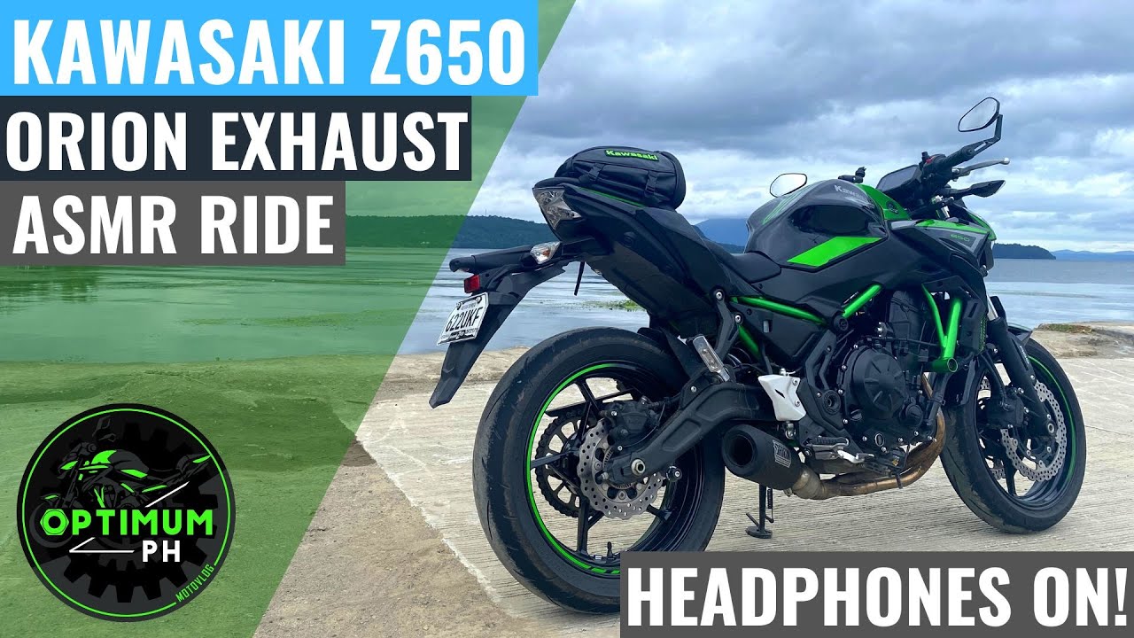 Z650 Powered by Orion Exhaust ASMR | Chill Ride