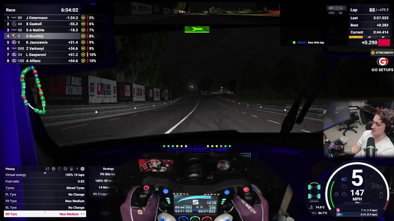 🔴 LIVE - SOLO 12 Hours Of Le Mans 🏆 LMU Special Event PART 1