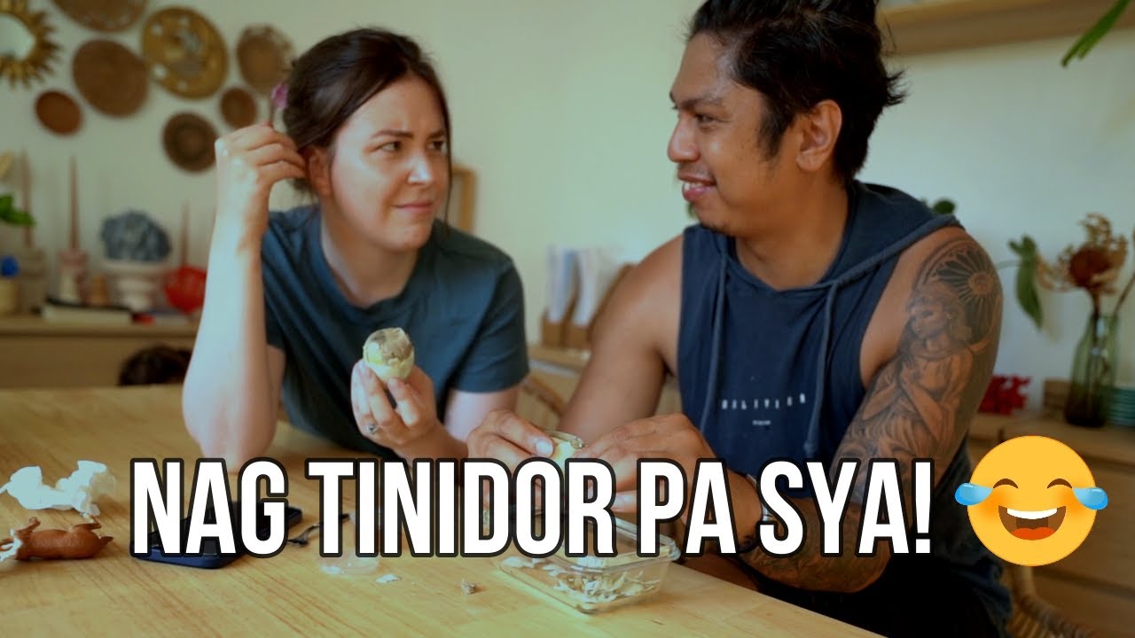 EATING BALUT WITH Friederike