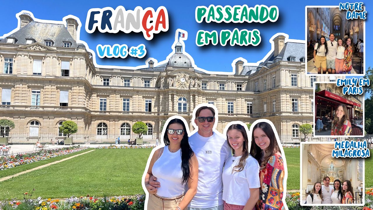 VLOG FRANÇA🇫🇷 #03 // Paris, Medalha Milagrosa, Notre-Dame e cenários de filmes